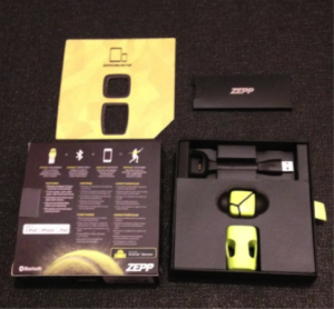 Zepp tennis sensor box - review