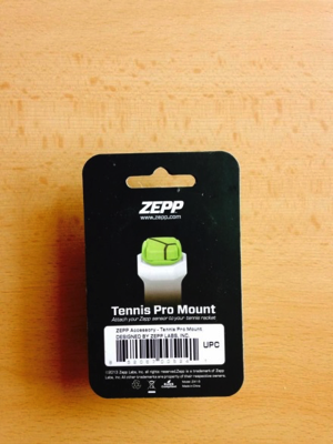 Zepp tennis sensor pro mount - review