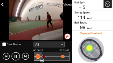 Sony tennis sensor video recording - review