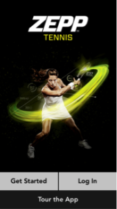 Zepp tennis sensor application - review