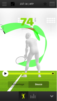 Zepp tennis application 3D Serve Mode - review